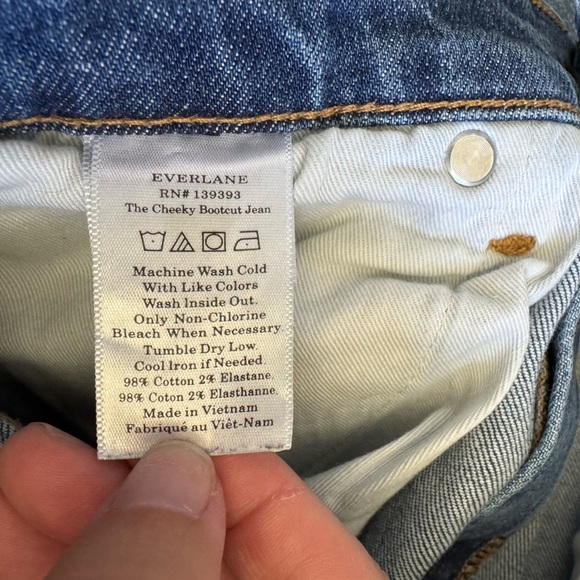 Everlane The Cheeky Bootcut Jean- Crop 27 - Picture 4 of 5